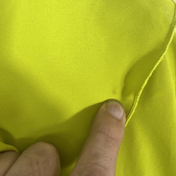 Catherines V-Neck Ruffle Front Blouse Womens 2X - Picture 8 of 12